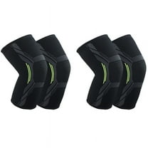 2pcs Basketball Football Sports Kneepad High Elastic Volleyball Knee Pads Brace Training Knee Support Protect - M & L