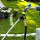 thumbnail image 2 of Red Divisor de manguera de 2 vías de 3/4 ", conector de manguera de jardín de 2 vías con 2 uds., protectores de resorte en espiral para manguera de jardín y 4 arandelas, 2 of 5