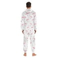 thumbnail image 7 of joogoo Flamingos Watercolor Unisex Adults Onesies Pajamas Jumpsuits L, 7 of 7
