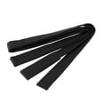 thumbnail image 2 of Cinturón de Taekwondo Profesional Sunnimix Cinturón Deportivo de Rayas Negro 280 x 3.85 cm, 2 of 6
