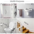 thumbnail image 4 of Barras de agarre de 16 pulgadas y 1,25 pulgadas de diámetro para bañeras y duchas, manija de ducha para personas mayores, barras de agarre para discapacitados para baño, 4 of 5
