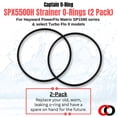 thumbnail image 5 of Captain O-Ring  Replacement SPX5500H Strainer Cover O-Rings for Hayward Power-Flo Matrix 2 Pack, 5 of 7