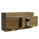 thumbnail image 3 of Mueble de Cocina Para Tarja Madesa Glamy 150 cm 2 Puertas y 2 Cajones (Sin Tablero Ni Tarja) Marrón, 3 of 5