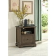 thumbnail image 4 of Lexicon Toulon Wood Lateral File Cabinet with Casters in Dark Oak, 4 of 4