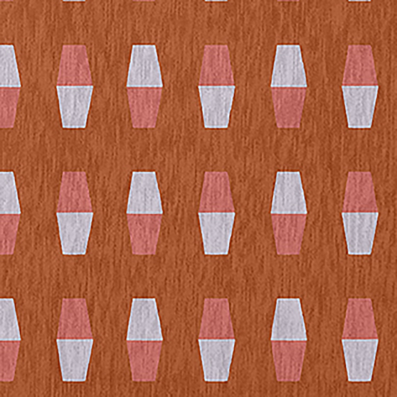 Simply Daisy 3' x 5' Nutmeg Bowling Pins Rug