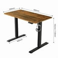 thumbnail image 2 of Quivnbaro Electric lifting desk, computer desk, sitting upright office desk, single motor desk, electric lifting desk frame, lifting workbench, 2 of 10