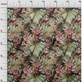 thumbnail image 3 of oneOone Cotton Poplin Pink Fabric Leaves Craft Projects Decor Fabric Printed By The Yard 42 Inch Wide, 3 of 6