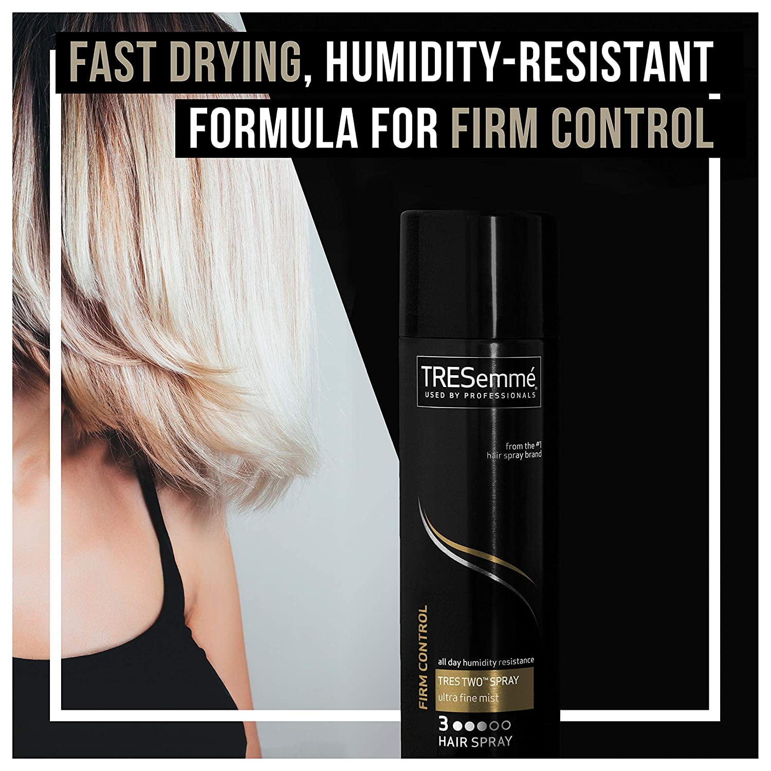 3 Pack - TRESemm Aerosol Hairspray Ultra Fine Mist 11 oz 