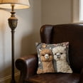 thumbnail image 6 of AURIGATE 17.72" Animal Print Throw Pillow Cover Soft Polyester Decorative Pillow Case for Sofa Couch Bed Living Room Farmhouse Home Decor, 6 of 6