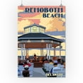 thumbnail image 2 of Rehoboth Beach, Delaware, Bandstand (16x24 Giclee Gallery Art Print, Vivid Textured Wall Decor), 2 of 3