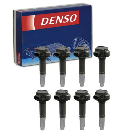 8 pc DENSO Direct Ignition Coils compatible with Ford Mustang 5.0L V8 2011-2016