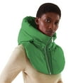 thumbnail image 2 of CFMIURAN Detachable Collar, Hooded Fake Collar Padded Vest, Detachable Drawstring Zip Up Winter Unisex Hoodie False Collar, 2 of 9
