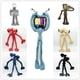 thumbnail image 4 of Juguete de peluche con cabeza de sirena para niños, muñeco de peluche con cabeza de sirena blanca y negra de 30-55cm, figuras de personajes de terror, juguetes de regalo de cumpleaños, 4 of 5