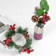 thumbnail image 3 of 2-pack Cranberry Pine Garland Cedar Garland Compatible With Christmas Decor, 3 of 5