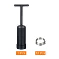 thumbnail image 3 of Unique Bargains G9 Light Socket Rings 12pcs Lamp Shade Holder Ring Replacement M20 with 3pcs Removal Tool Set, 3 of 5