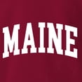 thumbnail image 5 of Wild Bobby State of Maine College Style Men Premium Tri Blend Tee, 5 of 5