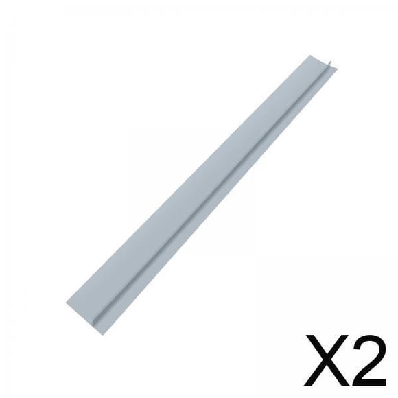 2xStoves Counter Cover Silicona Escritorio De Oficina Rellena Huecos Horno Side Filler 30in Gris