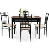 Giantex 5 Piece Dining Set Modern Bench Tab… product image