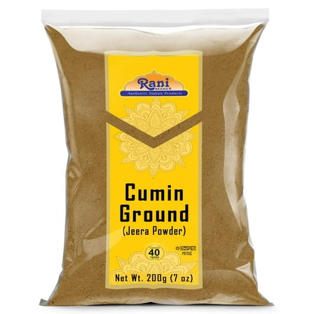 Rani Cumin (Jeera) Powder 7oz (200g) ~ Natural | Vegan | Gluten Friendly | Non-GMO | Kosher | Indian Origin
