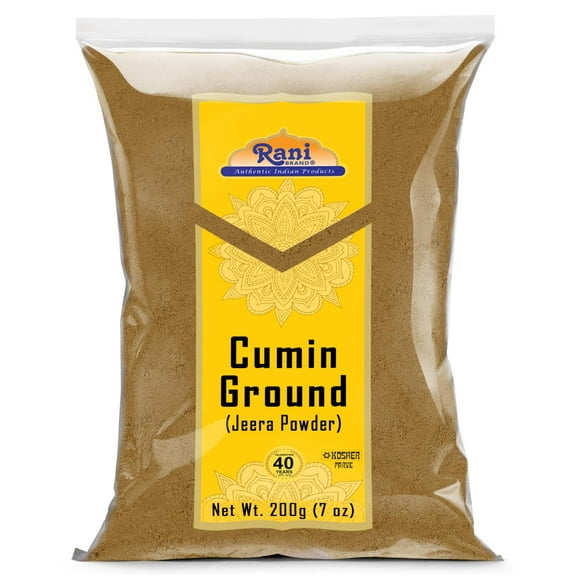 Rani Cumin (Jeera) Powder 7oz (200g) ~ Natural | Vegan | Gluten Friendly | Non-GMO | Kosher | Indian Origin