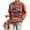 Orange, variant on Yungyresw Womens Sweatshirts 9/11 Memorial V Neck T Shirt 25th Anniversary Never Forget Patriotic Graphic Tee Long Sleeve Tops