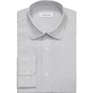 calvin klein infinite wrinkle free dress shirt Calvin Klein Steel Slim Fit Non Iron Solid Dress Shirt