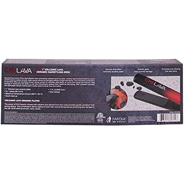 Chi Lava Planchas Para El Cabello Marca Chi Ceramic Hairstyling