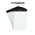 thumbnail image 2 of MyOfficeInnovations Notepads 5" x 8" Narrow White 50 Sheets/Pad 12 Pads/Pack 163873, 2 of 8