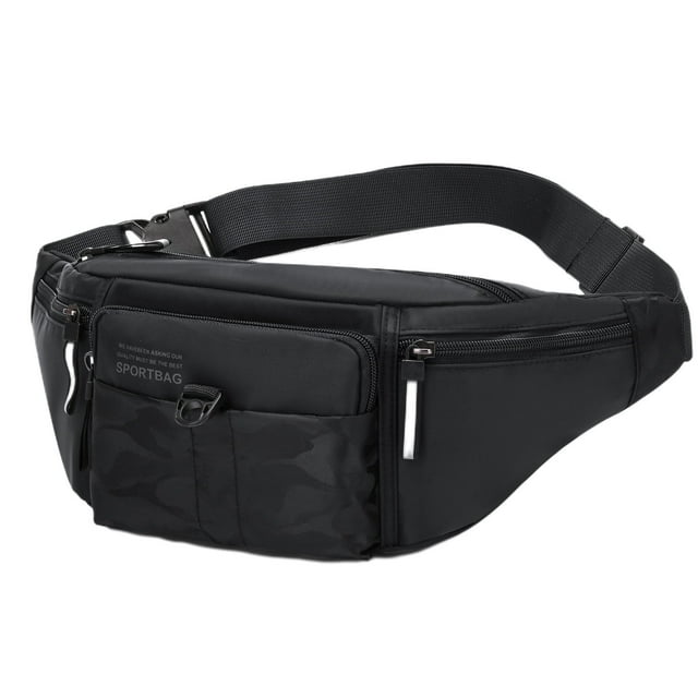 Bolso bandolera Hiroekza para hombre, bandolera, riñonera, bolso deportivo informal de gran capacidad para hombre, bolso ligero de tela Oxford, bandolera, mochilas en liquidación.