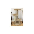 thumbnail image 5 of New Cat Condos 51" Solid Wood Large Cat Tree, 5 of 6