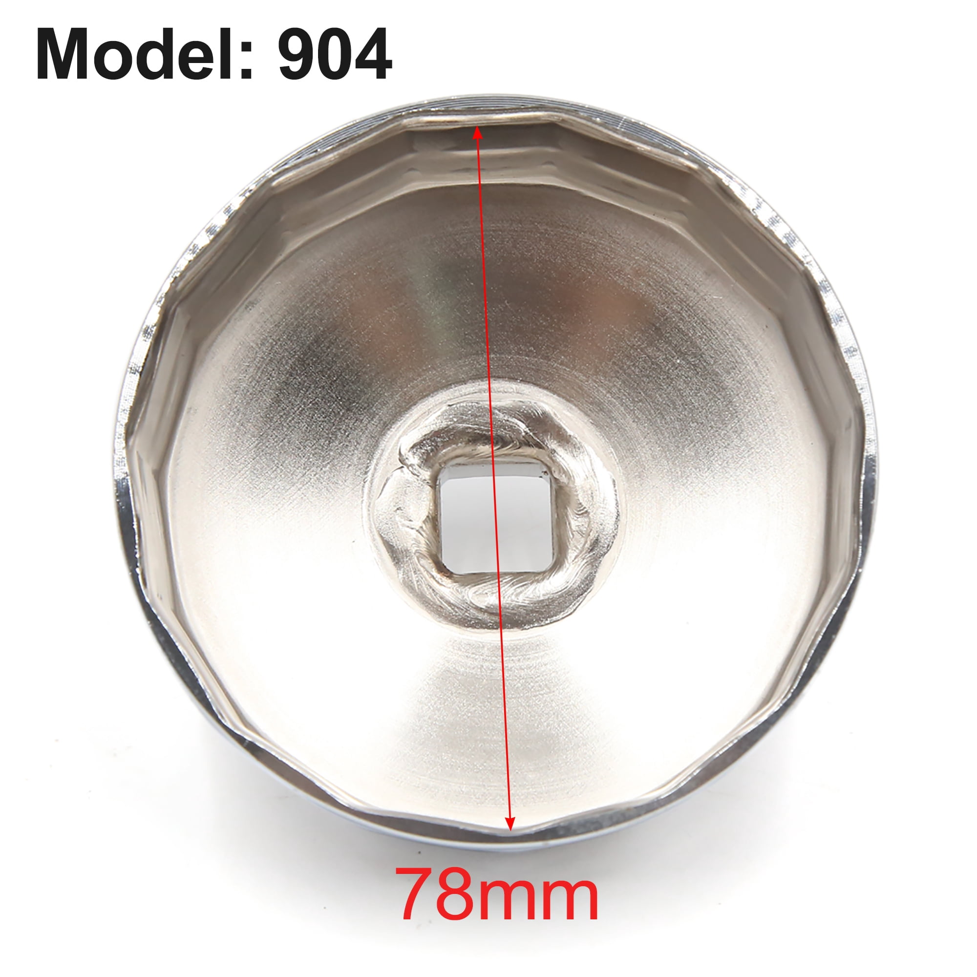 Unique Bargains 15 Flutes 78-79mm Inner Dia Oil Filter Wrench Cap Tool Remover for Car