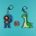 thumbnail image 3 of Rampart Apex Acrylic Charm Keychain, Apex Legends, Gaming Gift, Fan Art, Cute Ita Bag Charm (1 keychain), 3 of 9