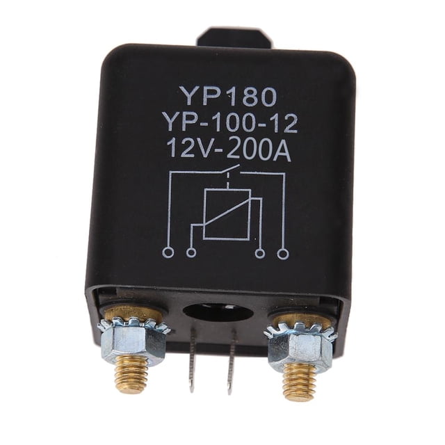 Relé Automotriz para Camión Y Coche 12V 200A/100A Tipo Continuo Automoti