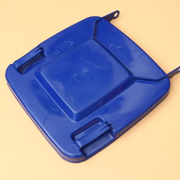 MERRYHAPY Trash Can Accessory 1Pack Square Blue Lightweight for Large Cans