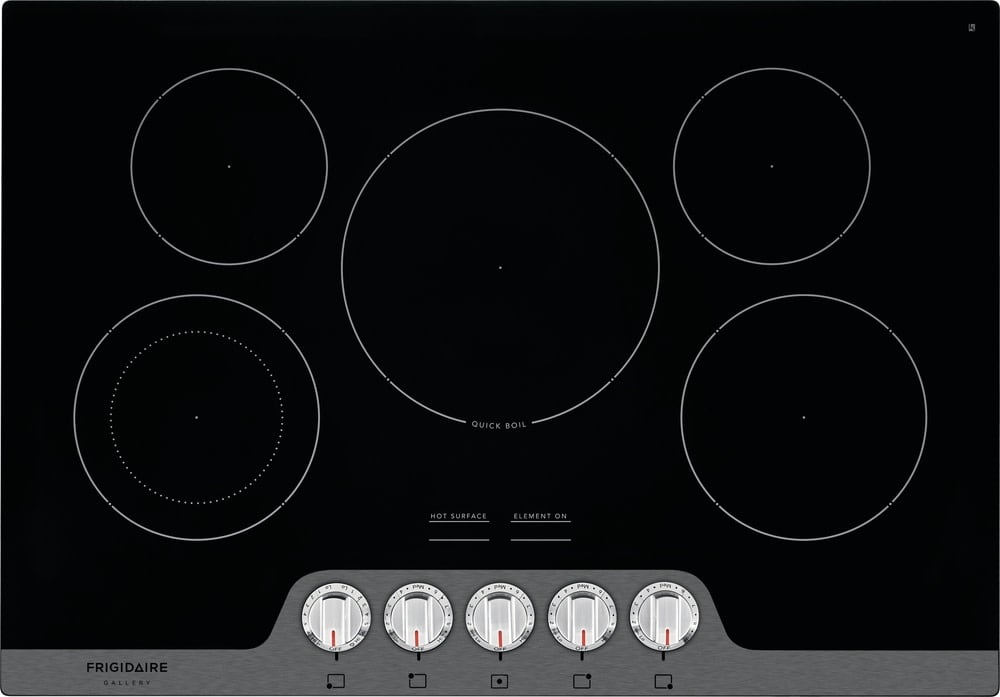 Frigidaire Fgec3068u Gallery 30" Wide 5 Burner Electric Cooktop