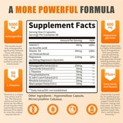 Cortisol Health Supplement - Stress & Relaxation & Sleep,Balanced Cortisol Response - with Magnesium, Ashwagandha - 120 Capsules