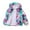 Green, variant on TFEOQRY Children Girls Winter Hooded Plush Jacket Fashionable Thick Printed Zipper Cotton Clothes Cotton Clothes Purple