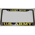 thumbnail image 2 of U.S. Army Mom Chrome License Plate Frame, 2 of 2