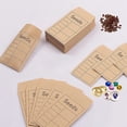 thumbnail image 5 of Paquete de 150 Sobres de Ahorro de Semillas, Sobres de Papel PequeñOs para Semillas, Sobres de Paquetes de Semillas Kraft Autosellantes de 2,3 X 3,5 Pulgadas, 5 of 5