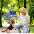 thumbnail image 5 of 2pcs Red Cotton Pet Frisbee Bite Resistant Training Dog Toy, 5 of 5