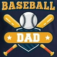 thumbnail image 3 of CafePress - Baseball Dad Long Sleeve T Shirt - Long Sleeve Dark T-Shirt, 3 of 4