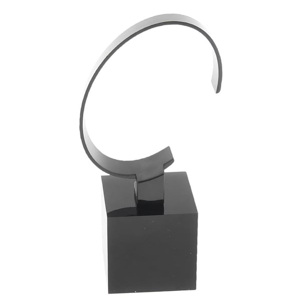 Soporte de exhibición Sunnimix para reloj acrílico negro 4 cm