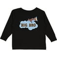 thumbnail image 3 of Inktastic Big Bro Boys Airplane Brother Announcement Boys Long Sleeve Toddler T-Shirt, 3 of 5