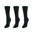 thumbnail image 2 of Women's GOLDTOE ® 3-pack Lyocell Blend Trouser Socks Color: Black Size: N/A, 2 of 2