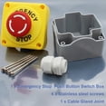 Emergency Stop Button Switch - Instantly Closes Red Button Switch ...