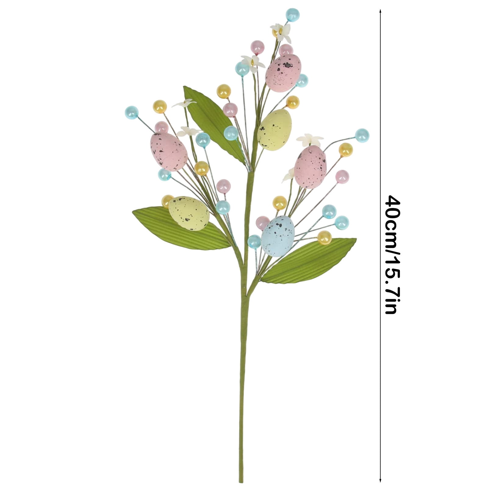 Easter Clearance! YZEGDCH Easter Decorations Artificial Eggs Flowers Artificial Plant Decor Spring Easter Basket Bouquets Floral Arrangement Centerpiece Wreath