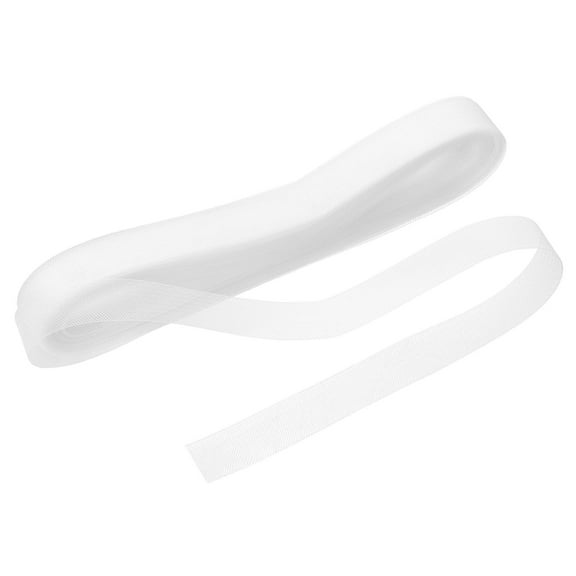 25 Yards 2 Inch Stiff Horsehair Braid, Wide Horsehair Trim for Polyester Boning Sewing Wedding Dance Dress Hat Shaping Trimming Accessories, White