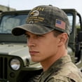 thumbnail image 4 of DD-214 Veteran Baseball Cap - Embroidered Eagle Patriotic Hat - Perfect Veterans Day Gift for Retired Soldiers, 4 of 9