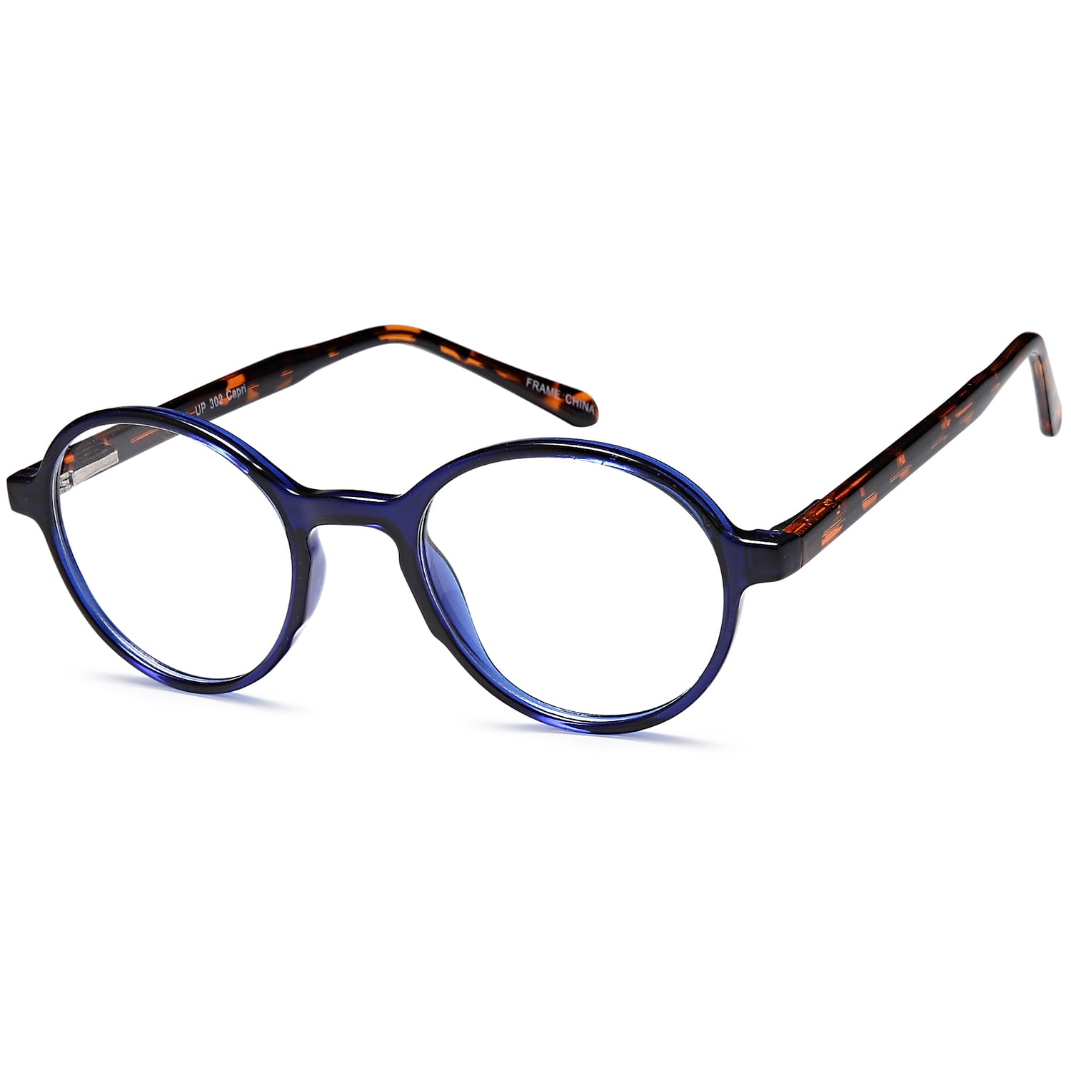 Unisex Eyeglasses 44 20 140 Blue Tortoise Plastic - Walmart.com