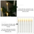 thumbnail image 3 of RUNROTOO 10Set LED Glass Candles White PP for Birthday Families with Children, 3 of 6